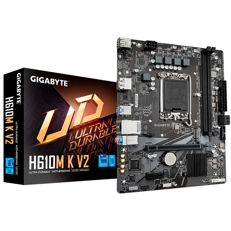 Mother GIGABYTE H610M K V2 DDR5 - LGA1700