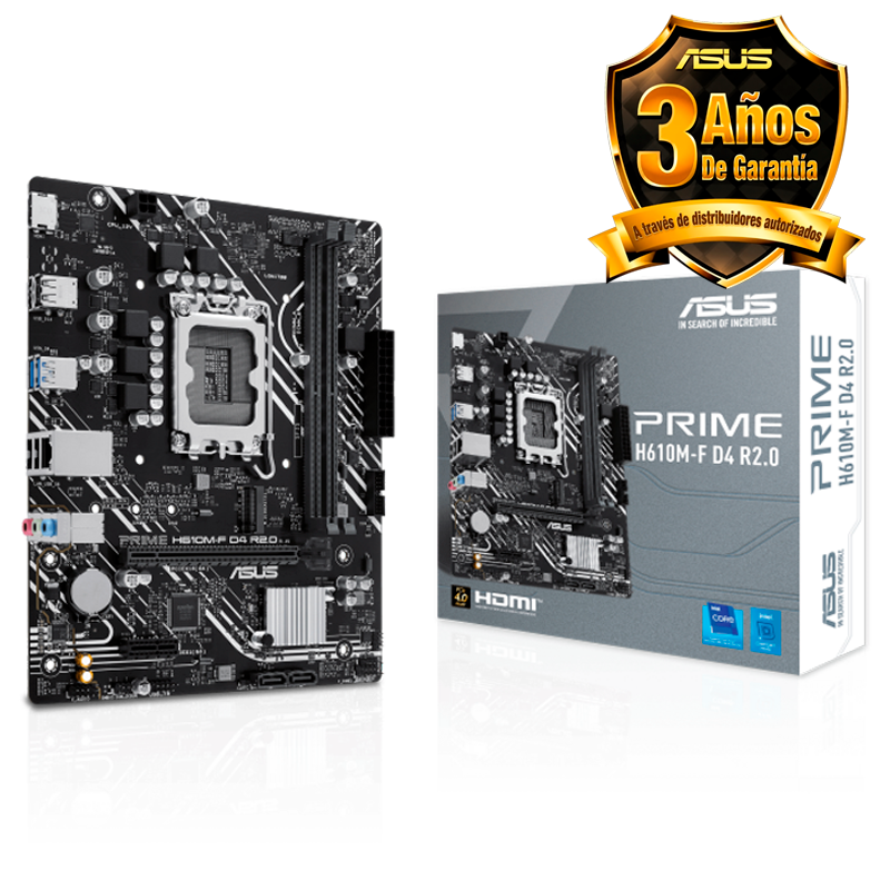 MOTHER ASUS PRIME H610M-F R2.0 DDR4 - LGA1700