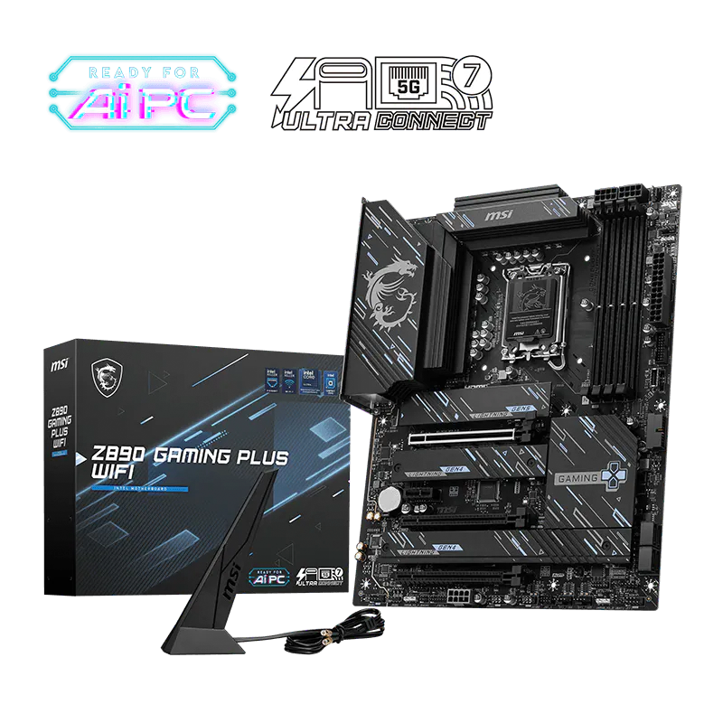 Mother MSI Z890 Gaming Plus WIFI DDR5 - LGA1851