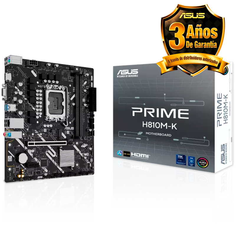 MOTHER ASUS PRIME H810M-K DDR5 - LGA1851