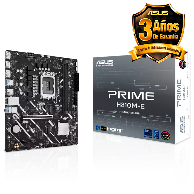 MOTHER ASUS PRIME H810M-E DDR5 - LGA1851