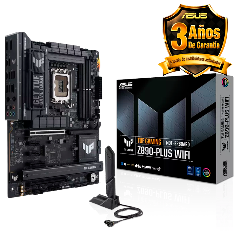 MOTHER ASUS TUF GAMING Z890-PLUS WIFI DDR5 - LGA1851