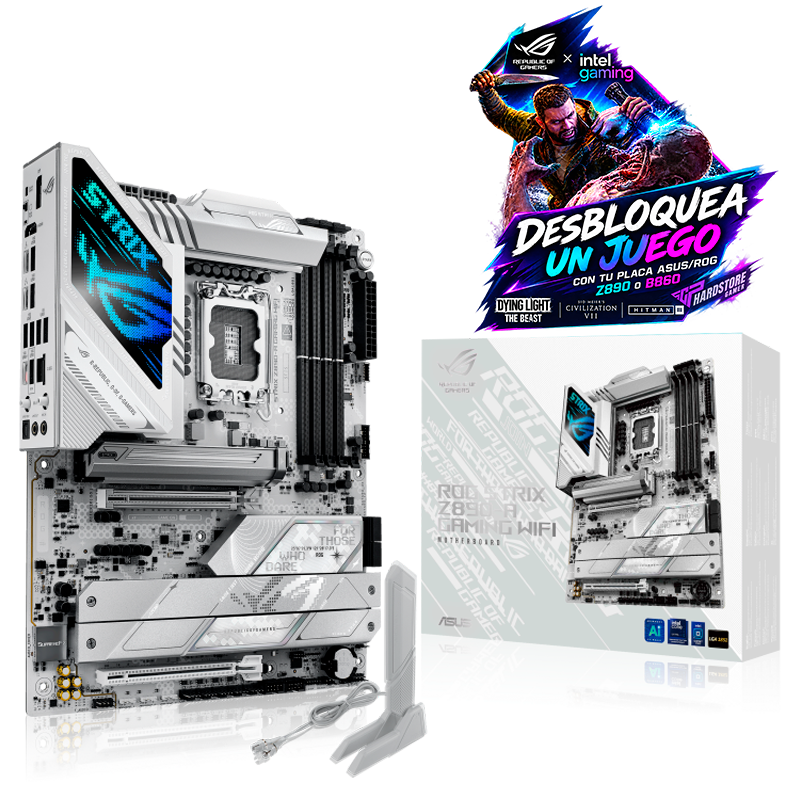 MOTHER ASUS ROG STRIX Z890-A GAMING WIFI DDR5 - LGA1851