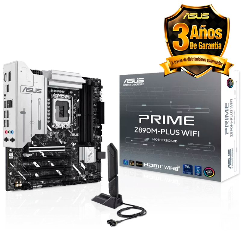 MOTHER ASUS PRIME Z890M-PLUS WIFI DDR5 - LGA1851