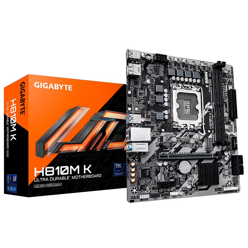Mother GIGABYTE H810M K DDR5 - LGA1851