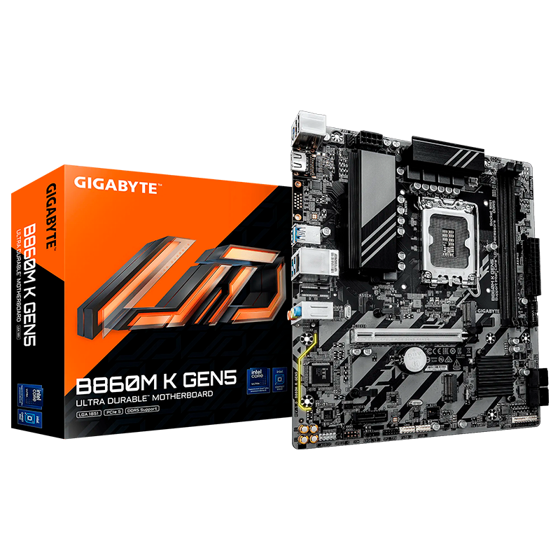 Mother GIGABYTE B860M K Gen5 DDR5 - LGA1851