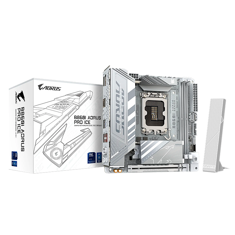 MOTHER GIGABYTE B860I AORUS PRO ICE DDR5 - LGA1851