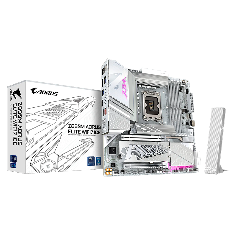 Mother GIGABYTE Z890M Aorus Elite WIFI 7 ICE DDR5 - LGA1851