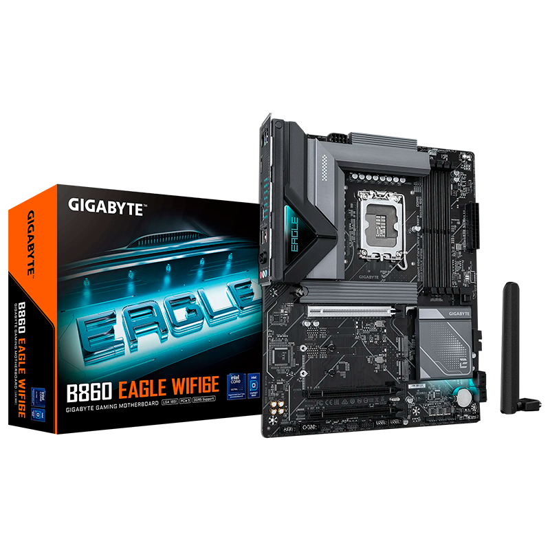 Mother GIGABYTE B860 Eagle WIFI 6 DDR5 - LGA1851
