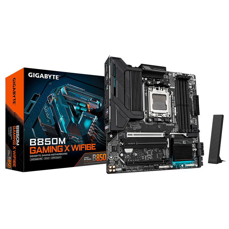 Mother GIGABYTE B850M Gaming X WIFI 6E DDR5 - AM5
