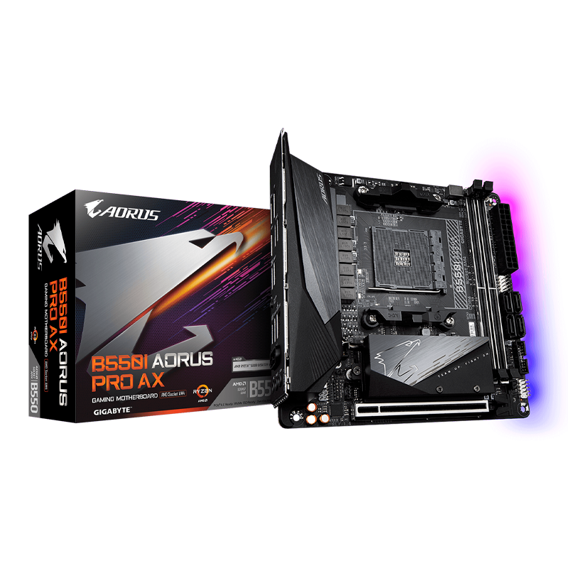 MOTHER GIGABYTE B550I AORUS PRO AX - AM4