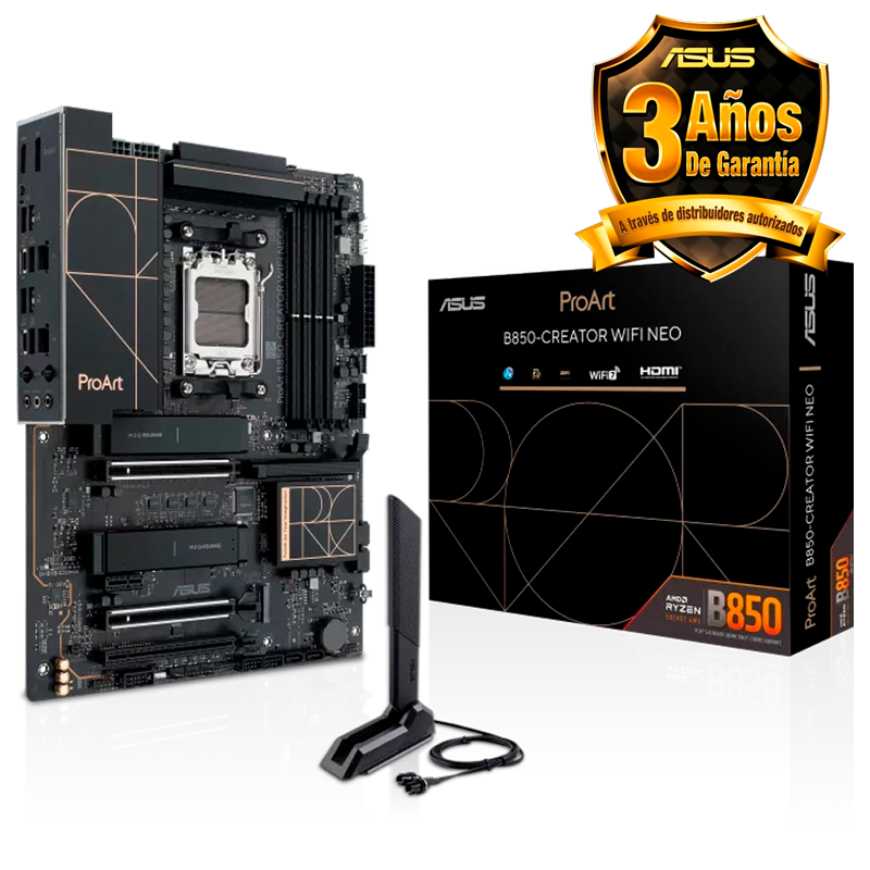 MOTHER ASUS PRO ART B850-CREATOR WIFI 7 NEO DDR5 - AM5