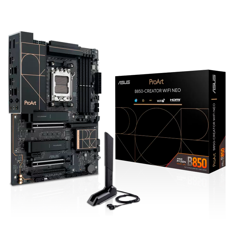 Mother ASUS PRO ART B850-Creator WIFI 7 NEO DDR5 - AM5