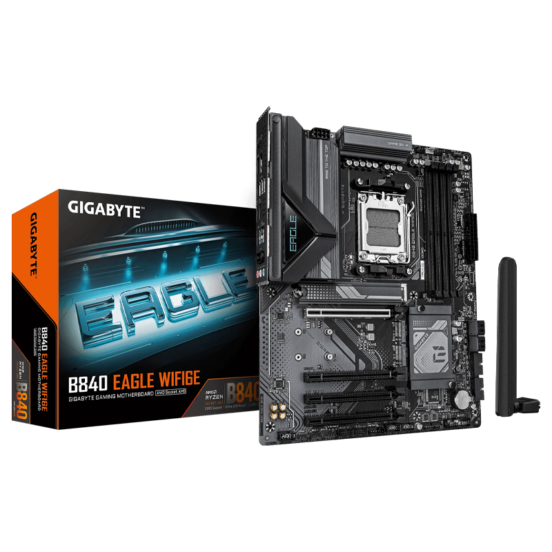 MOTHER GIGABYTE B840 EAGLE WIFI 6E DDR5 - AM5