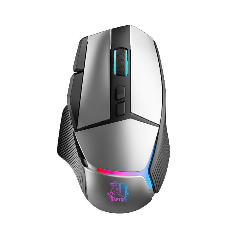 MOUSE RAPTOR STORM GRIP 9 BOTONES 8000DPI RETROILUMINADO