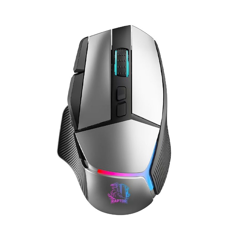 Mouse RAPTOR Storm Grip 9 Botones 24000DPI Retroiluminado c/Software