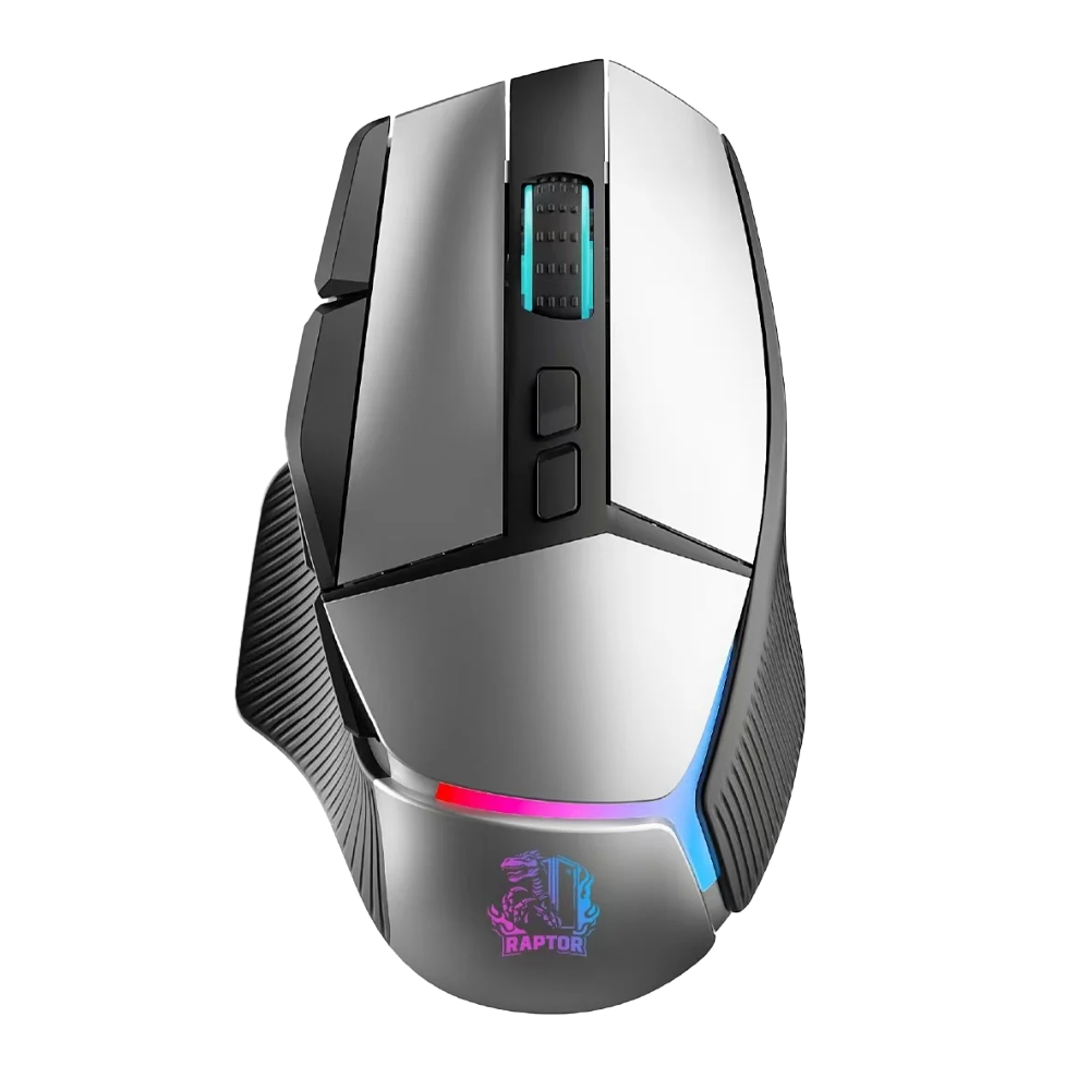 MOUSE RAPTOR STORM GRIP 9 BOTONES 24000DPI RETROILUMINADO C/SOFTWARE