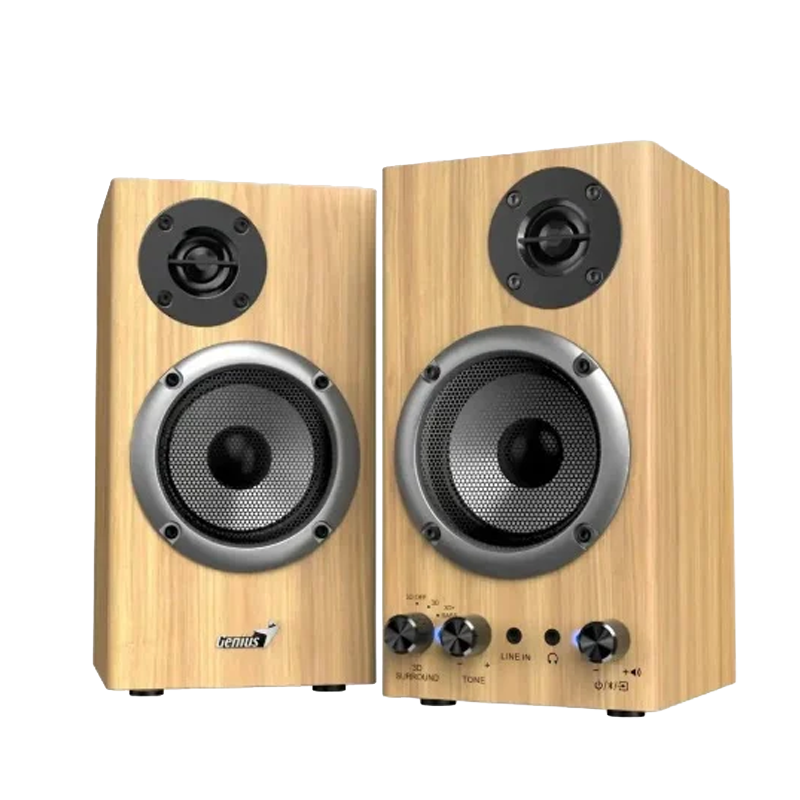 Parlante GENIUS SP-HF520 BT Pine Wood AR 100-240V