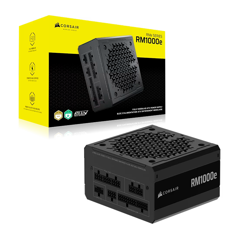 Fuente CORSAIR 1000W 80 Plus Gold RME Cybenetics Full Modular PCIE 5.1