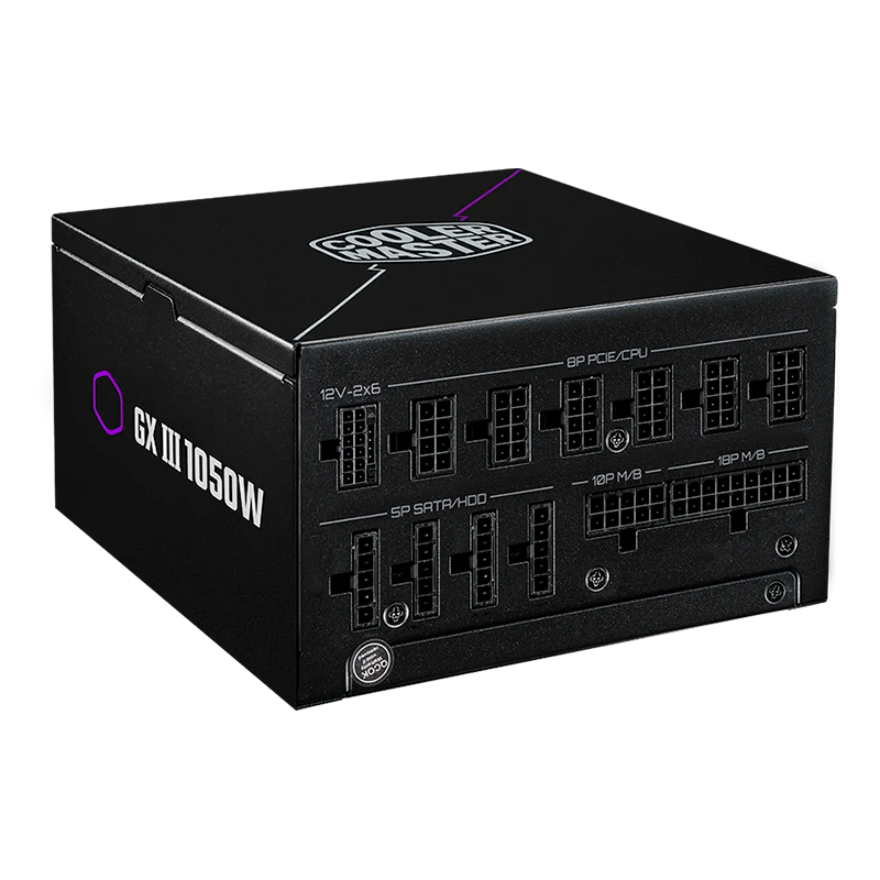 Fuente COOLER MASTER 1050W 80 Plus Gold GX3 Full Modular PCIE 5.0