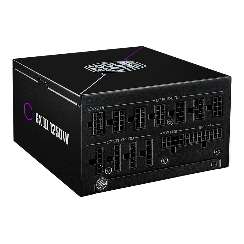 Fuente COOLER MASTER 1250W 80 Plus Gold GX3 Full Modular PCIE 5.0