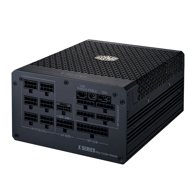 Fuente COOLER MASTER 850W 80 Plus Platinum X Silent Edge Full Modular PCIE 5.1