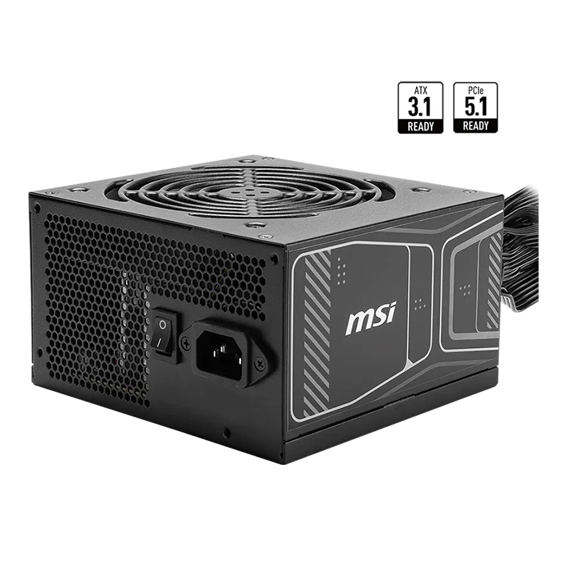 Fuente MSI MAG 850W 80 Plus Gold A850GN PCIE 5.1