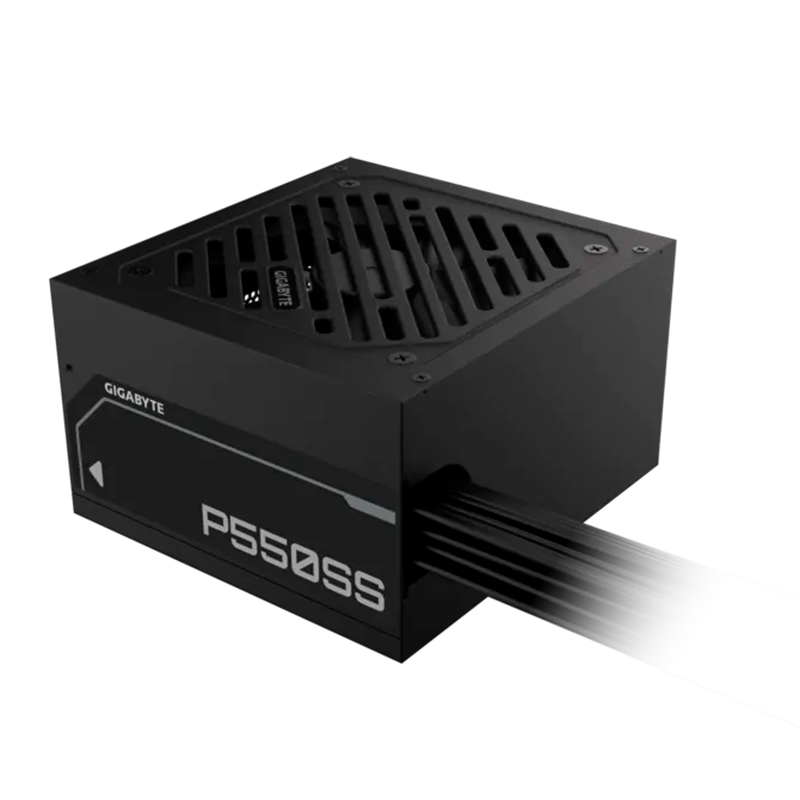 Fuente GIGABYTE 550W 80 Plus Silver Black ATX 3.1