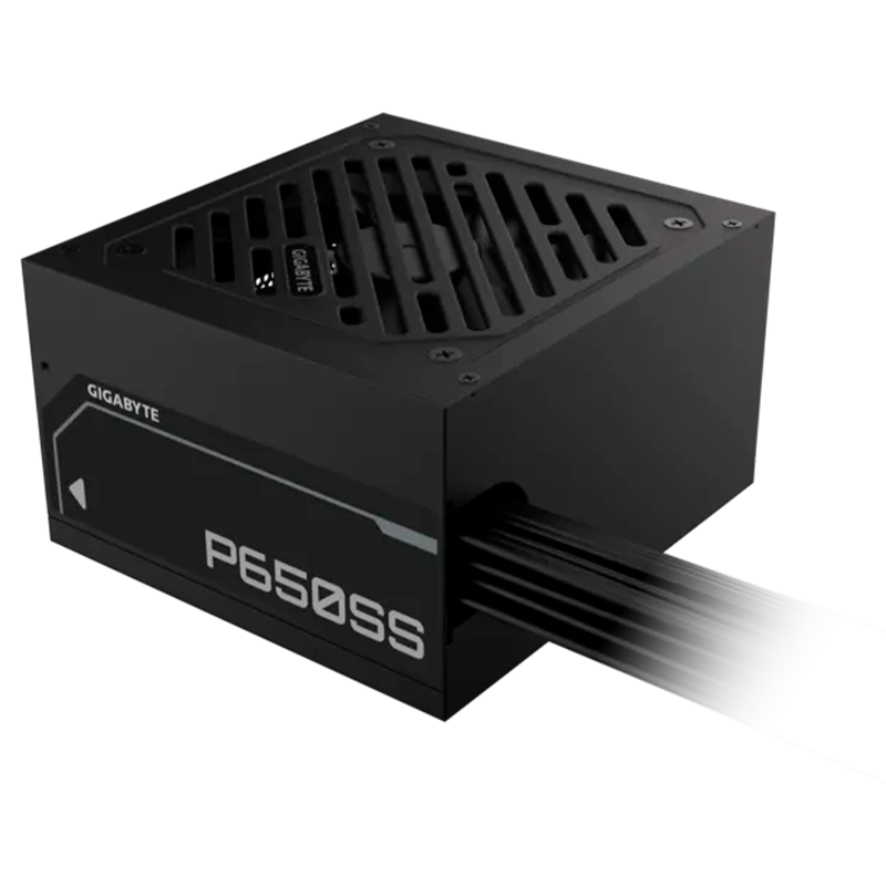 Fuente GIGABYTE 650W 80 Plus Silver Black ATX 3.1