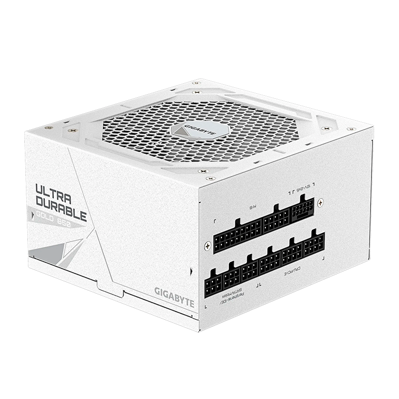Fuente GIGABYTE 850W 80 Plus Gold Full Modular White PCIE 5.0