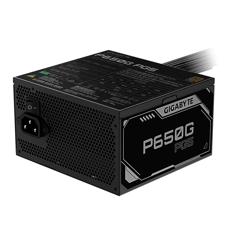 Fuente GIGABYTE 650W 80 Plus Gold PCIE 5.0