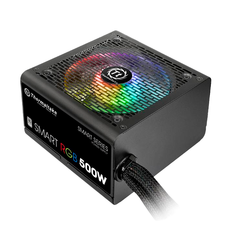 FUENTE THERMALTAKE 500W 80 PLUS WHITE SMART RGB
