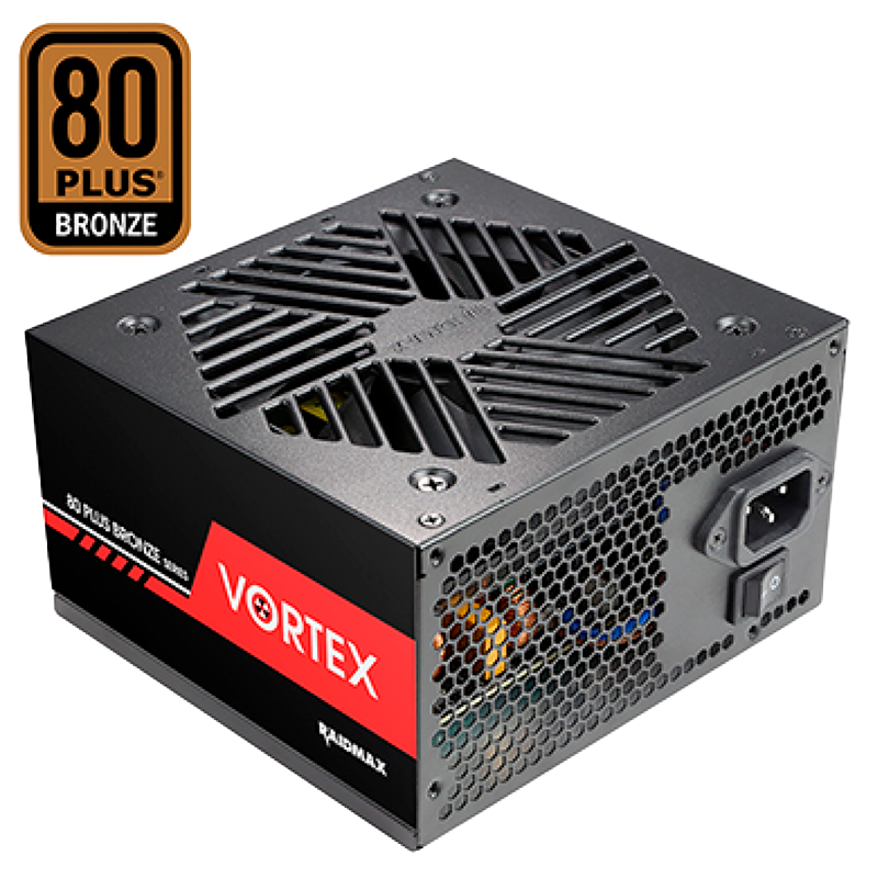 Fuente RAIDMAX 600W 80 Plus Bronze Vortex