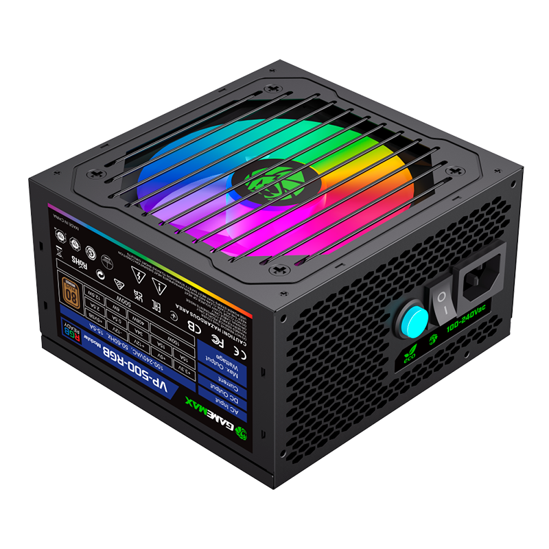 Fuente GAMEMAX 700W 80 Plus Bronze VP-700-M-RGB