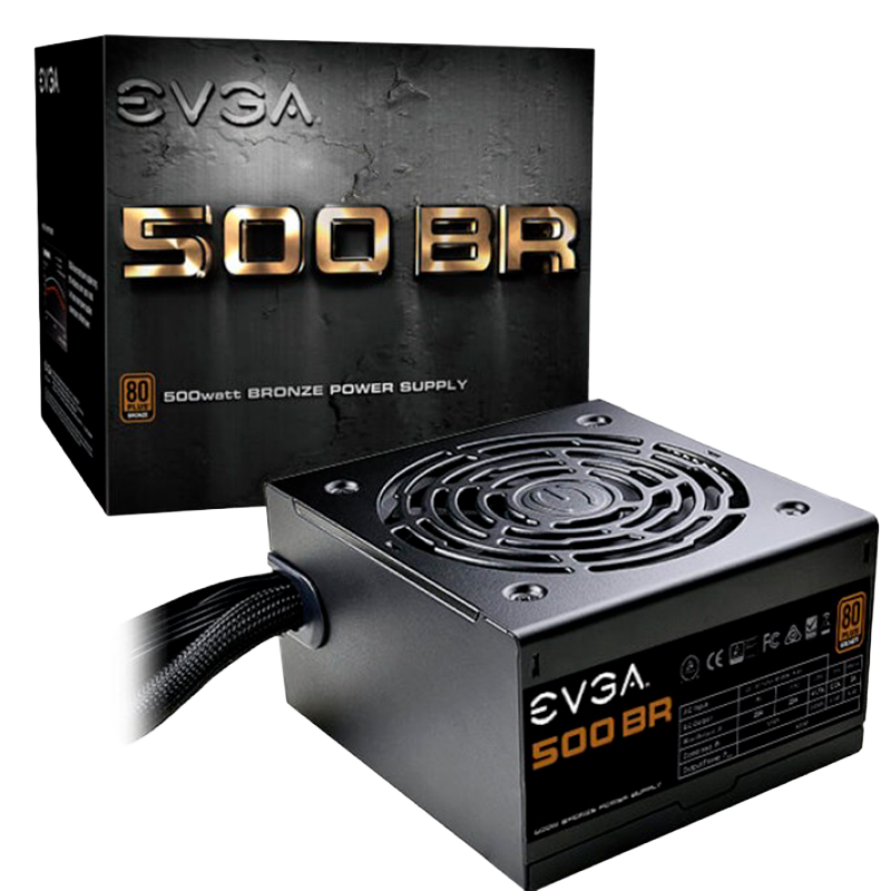 Fuente EVGA 500W 80 Plus Bronze BR