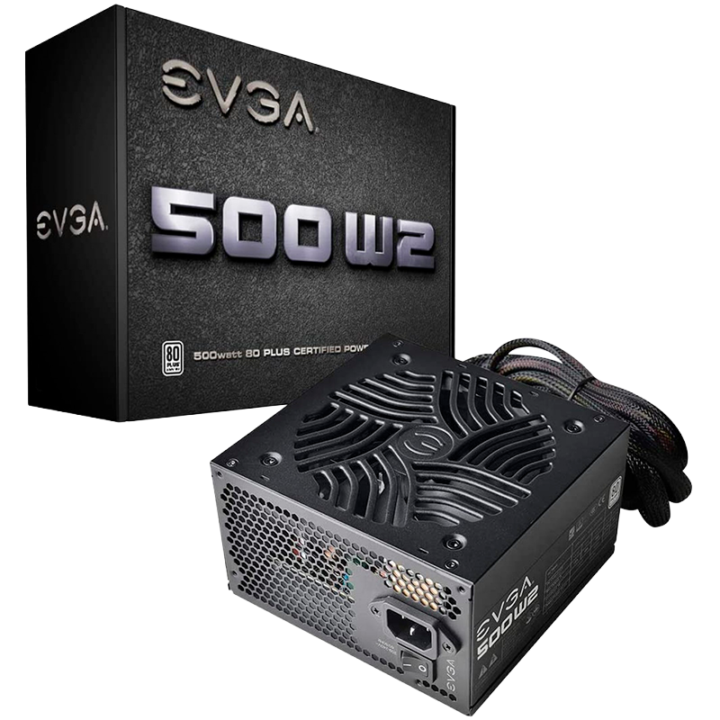 Fuente EVGA 500W 80 Plus W2