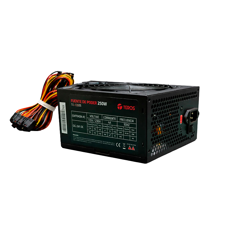 Fuente TEROS 250W Standar ATX 3.1 TE-1330S