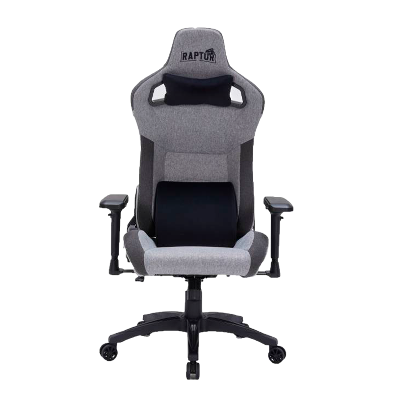 SILLA GAMER RAPTOR THRONE R20 TELA GRIS