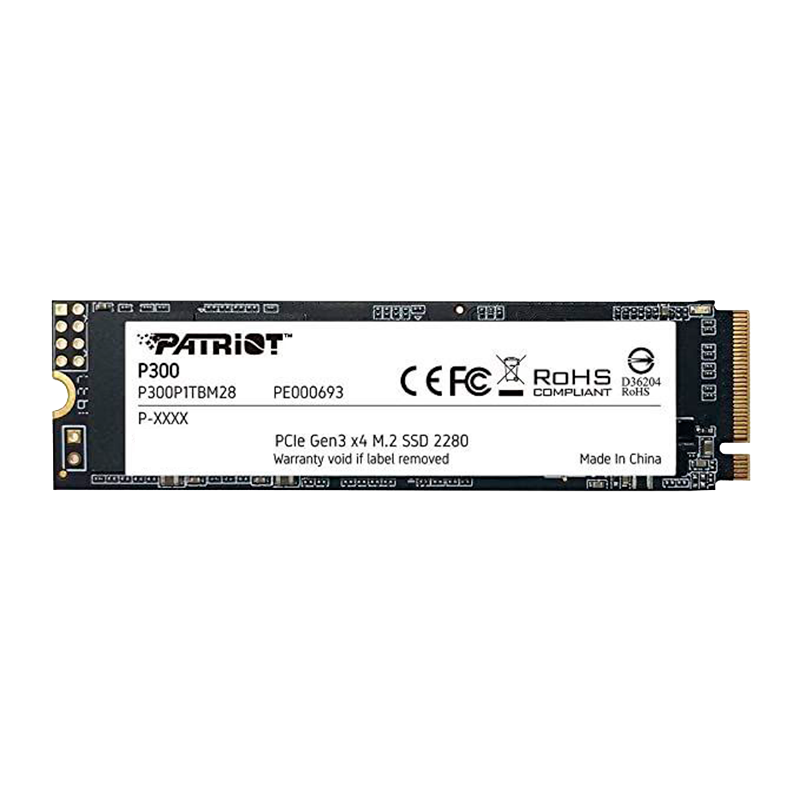 Disco SSD M.2 PATRIOT 1TB P300 NVMe Gen3