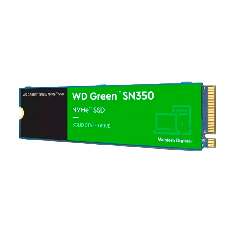 Disco SSD M.2 WESTERN DIGITAL 2TB Green SN350 NVMe Gen3