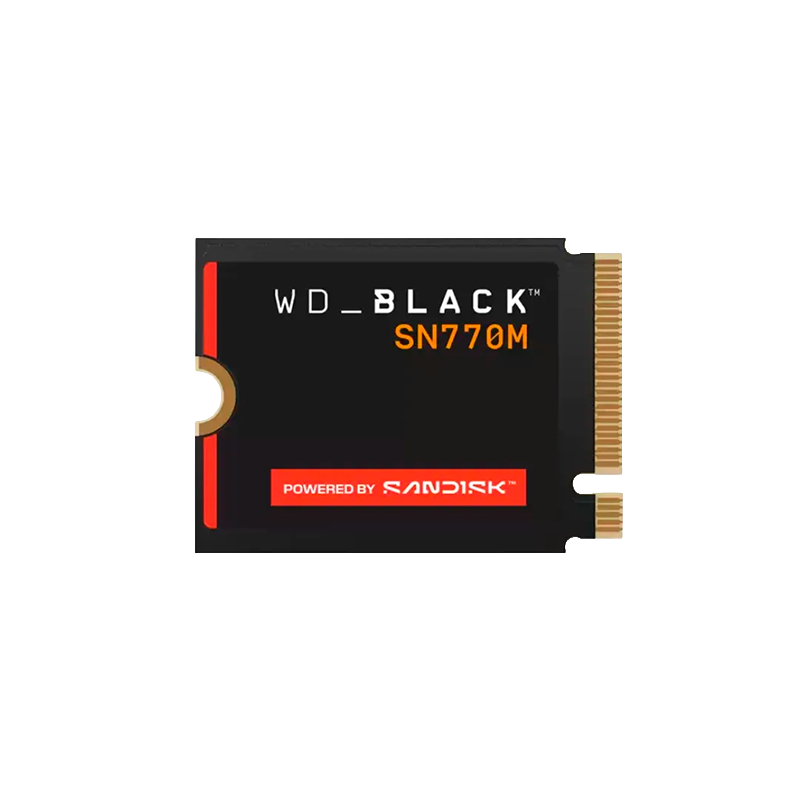Disco SSD M.2 WESTERN DIGITAL 500GB Black SN770M NVMe Gen4