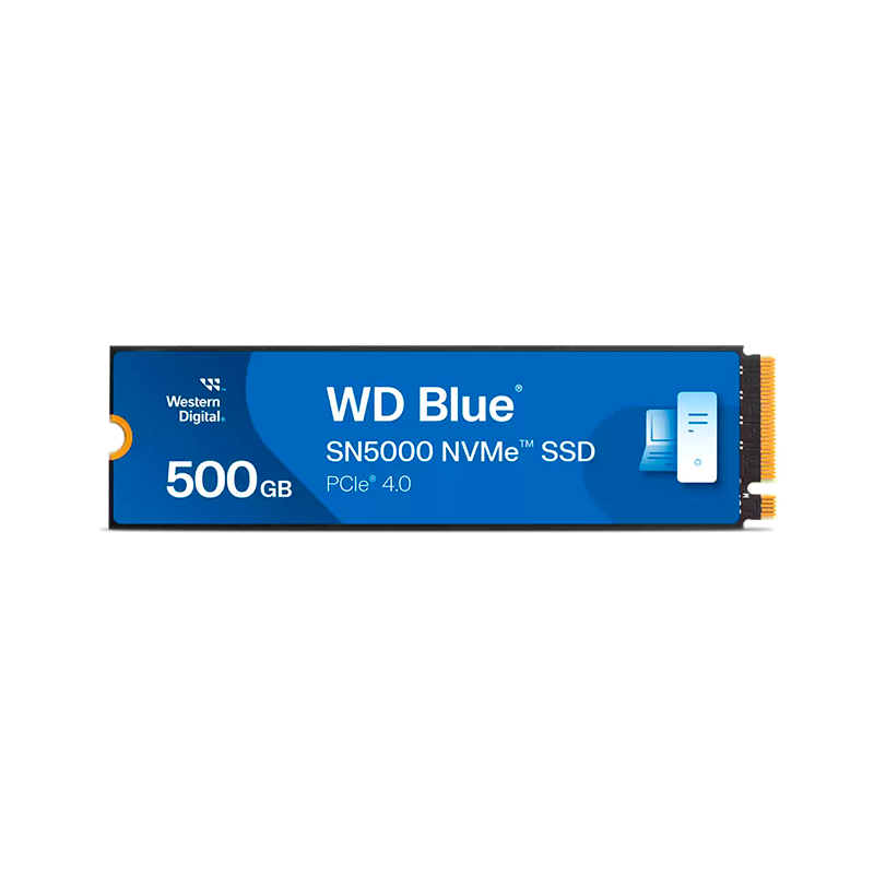 Disco SSD M.2 WESTERN DIGITAL 500GB Blue SN5000 NVMe Gen4