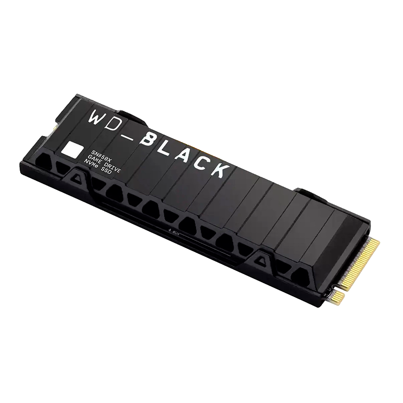Disco SSD M.2 WESTERN DIGITAL 1TB Black SN850X C/Disipador NVMe Gen4