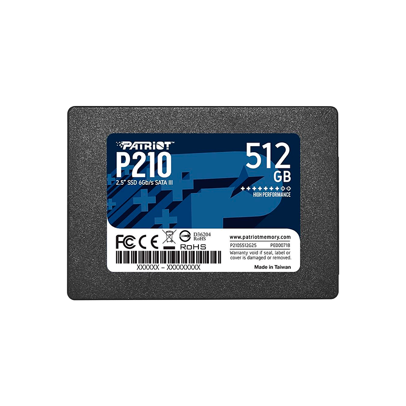 Disco SSD PATRIOT 512GB P210 Solid SATA