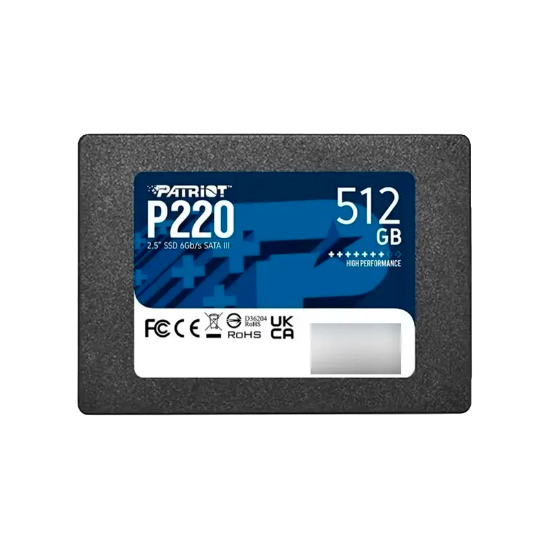 Disco SSD PATRIOT 512GB P220 SATA