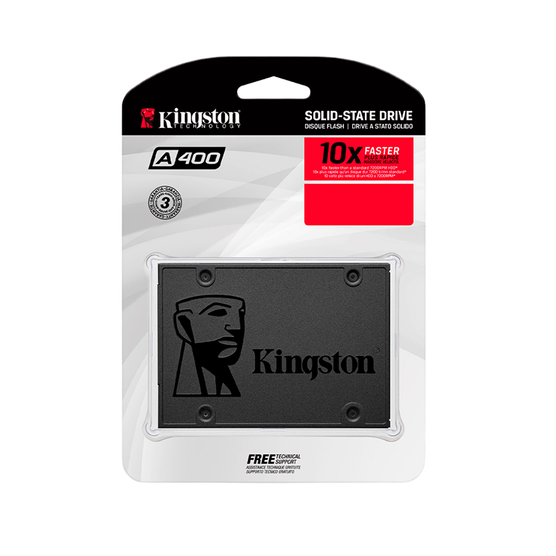 Disco SSD KINGSTON 240GB A400 SATA