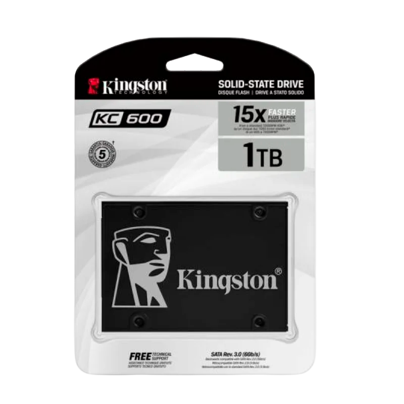 Disco SSD KINGSTON 1024GB KC600 SATA