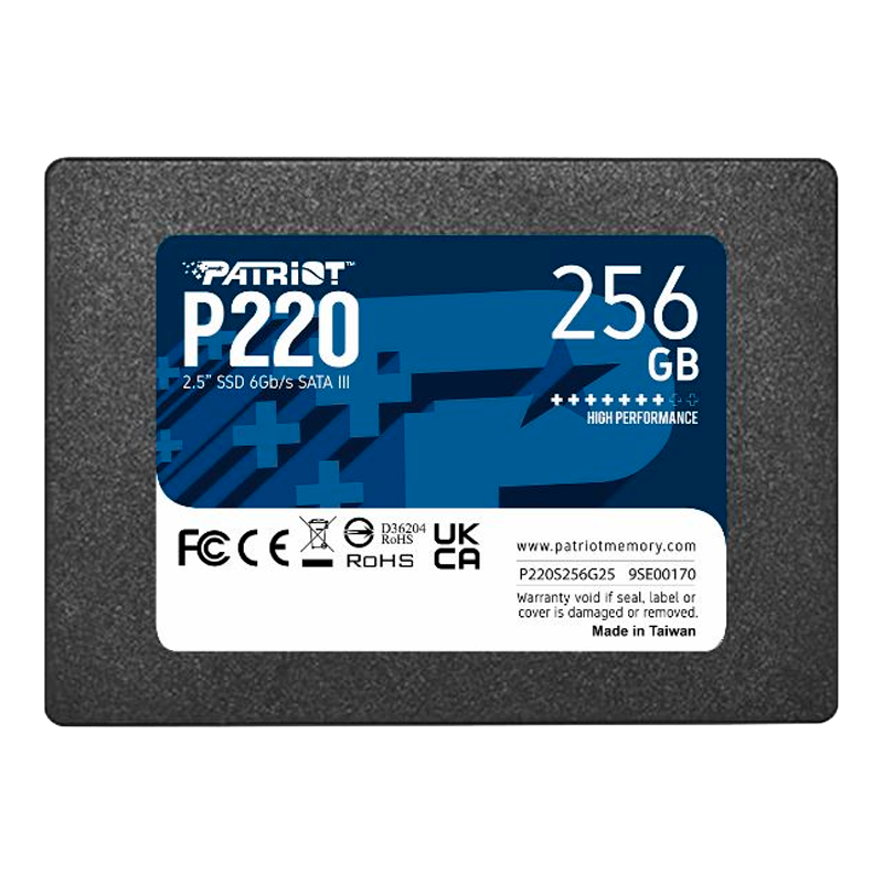 Disco SSD PATRIOT 256GB P220 SATA