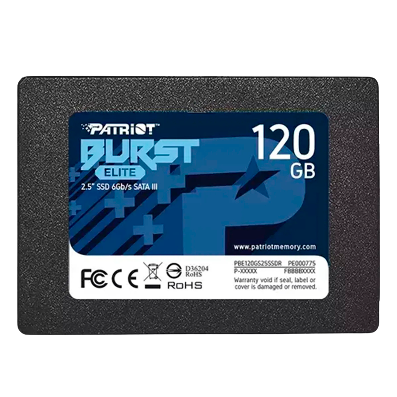 Disco SSD PATRIOT 120GB Burst SATA