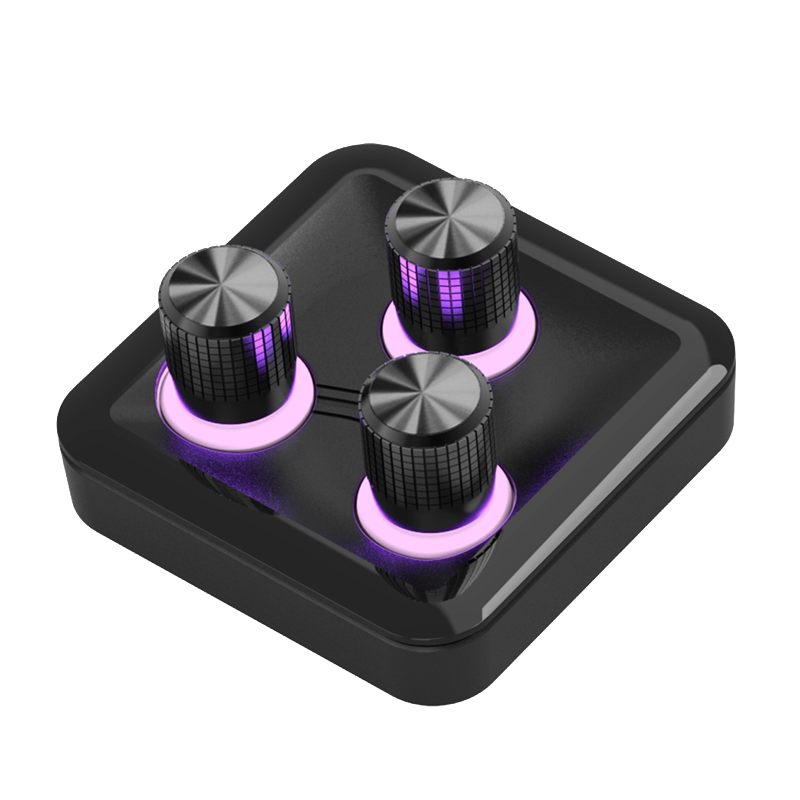 Modulo Controlador COOLER MASTER 3-Knob Para MasterHub